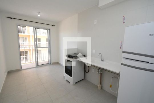 Sala/Cozinha de apartamento à venda com 1 quarto, 40m² em Socorro, São Paulo