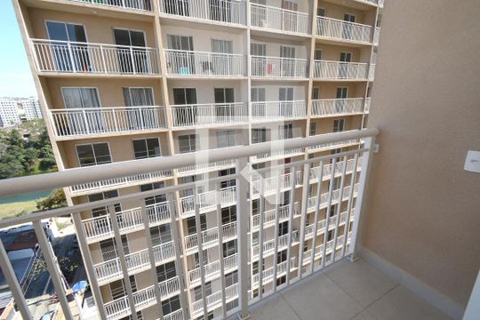 Varanda da Sala de apartamento à venda com 1 quarto, 40m² em Socorro, São Paulo