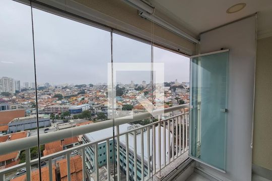 Varanda da Sala de apartamento para alugar com 1 quarto, 37m² em Centro, Guarulhos