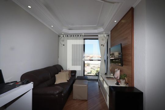 Sala de apartamento à venda com 2 quartos, 50m² em Quinta da Paineira, São Paulo
