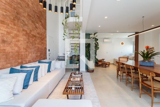 Sala de apartamento à venda com 2 quartos, 104m² em Vila Nova Conceição, São Paulo