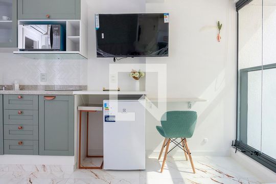 Studio de kitnet/studio para alugar com 1 quarto, 25m² em Brooklin, São Paulo