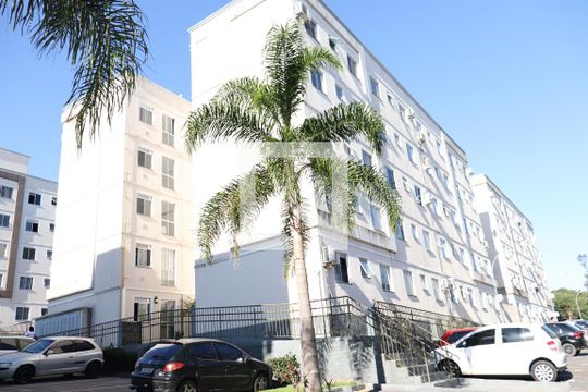 Fachada do bloco de apartamento à venda com 2 quartos, 44m² em Santo Andre, São Leopoldo