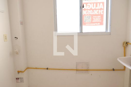 Cozinha e Área de Serviço de apartamento à venda com 2 quartos, 44m² em Santo Andre, São Leopoldo