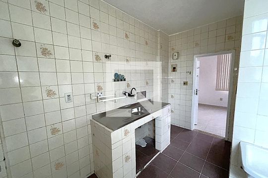 Cozinha de apartamento à venda com 2 quartos, 50m² em Méier, Rio de Janeiro