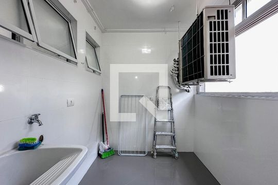 Área de Serviço de apartamento à venda com 2 quartos, 100m² em Santo Amaro, São Paulo