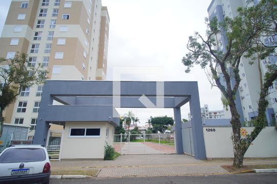 Fachada de apartamento para alugar com 2 quartos, 58m² em Pátria Nova, Novo Hamburgo