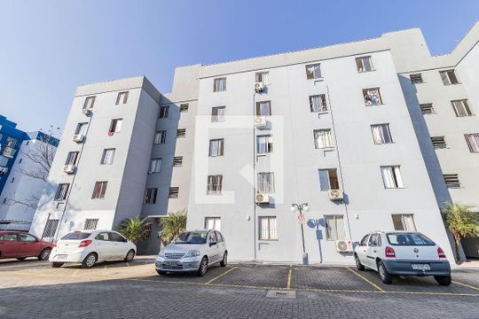 Fachada do Bloco de apartamento para alugar com 2 quartos, 38m² em Jardim Dona Leopoldina, Porto Alegre