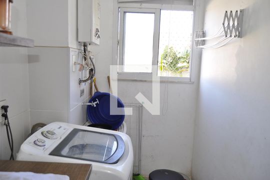 Área de Serviço de apartamento para alugar com 2 quartos, 48m² em Rocha, Rio de Janeiro