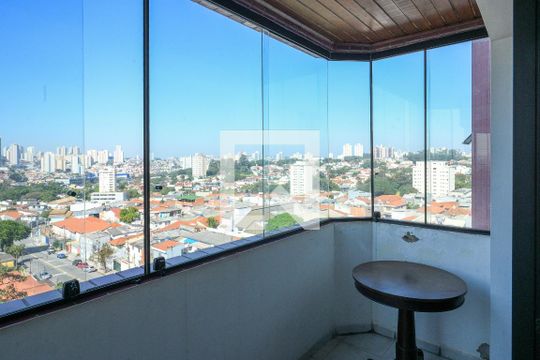 Sacada de apartamento à venda com 3 quartos, 145m² em Vila Brasílio Machado, São Paulo