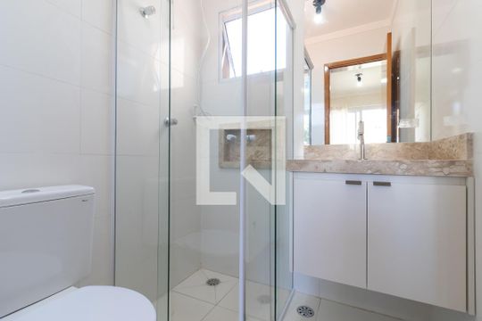 Banheiro de apartamento à venda com 1 quarto, 40m² em Vila Dom Pedro Ii, São Paulo