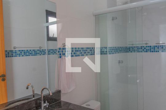Banheiro de apartamento para alugar com 1 quarto, 33m² em Tatuapé, São Paulo