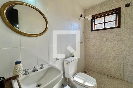 Suíte - Banheiro de casa de condomínio à venda com 4 quartos, 182m² em Vargem Pequena, Rio de Janeiro