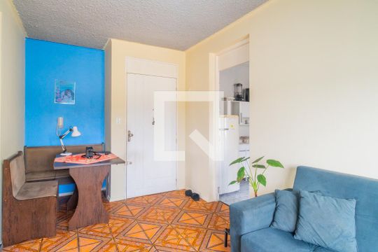 Sala de apartamento à venda com 2 quartos, 57m² em Vila Nova, Porto Alegre