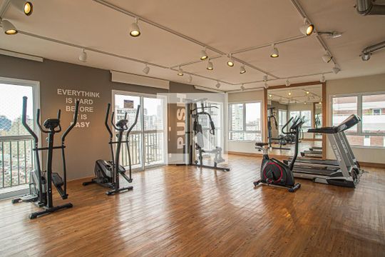Área comum - Academia de kitnet/studio para alugar com 1 quarto, 20m² em Bela Vista, São Paulo
