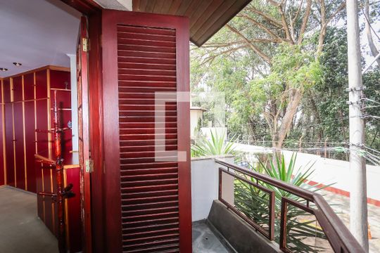 Varanda da Suíte de casa de condomínio para alugar com 4 quartos, 300m² em Chacara Nossa Senhora do Bom Conselho, São Paulo