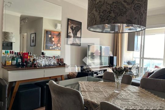 Sala de apartamento à venda com 2 quartos, 54m² em Lapa, São Paulo