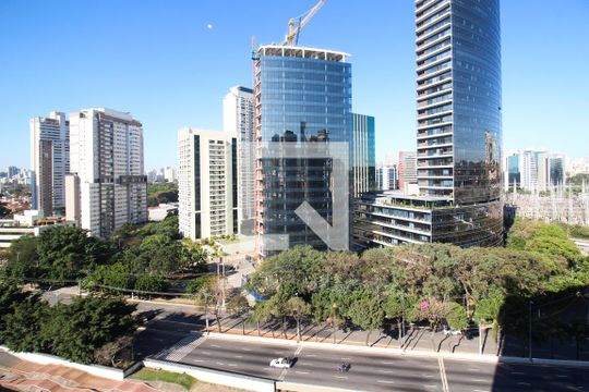 Vista de kitnet/studio para alugar com 1 quarto, 24m² em Vila Olímpia, São Paulo