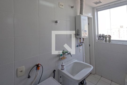 Área de Serviço de apartamento para alugar com 3 quartos, 189m² em Gonzaga, Santos