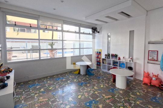 Área Comum - Brinquedoteca de apartamento para alugar com 3 quartos, 189m² em Gonzaga, Santos