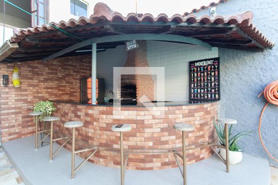 Espaço Gourmet de casa à venda com 4 quartos, 360m² em Esplanada, Belo Horizonte