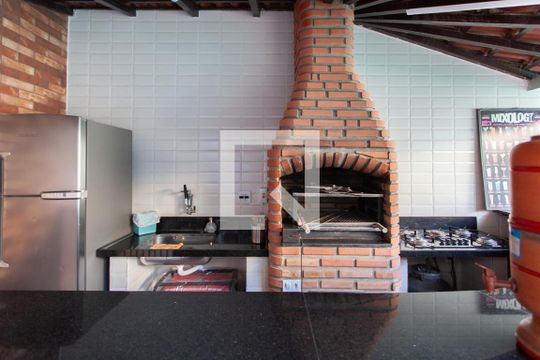 Espaço Gourmet de casa à venda com 4 quartos, 360m² em Esplanada, Belo Horizonte