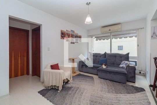 Sala de apartamento à venda com 2 quartos, 81m² em Petrópolis, Porto Alegre