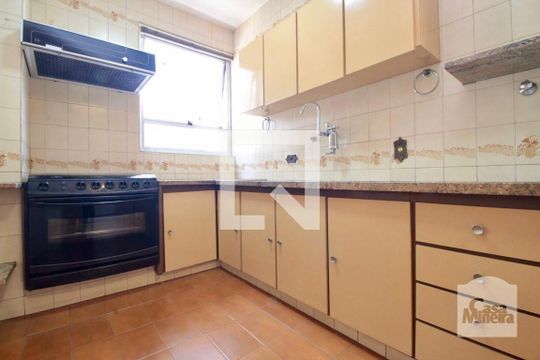 cozinha de apartamento à venda com 4 quartos, 256m² em Funcionários, Belo Horizonte