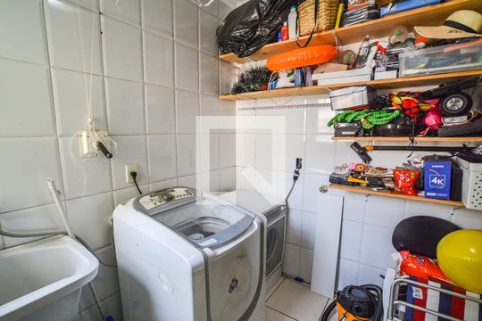 Área de Serviço de casa de condomínio à venda com 3 quartos, 157m² em Vila Eldizia, Santo André