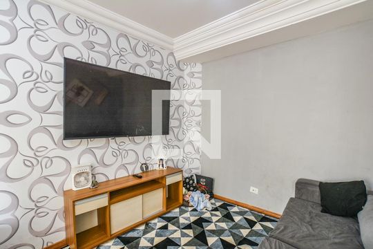 Sala de casa de condomínio à venda com 3 quartos, 157m² em Vila Eldizia, Santo André