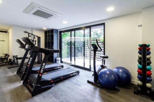 Academia de apartamento à venda com 1 quarto, 39m² em Moema, São Paulo