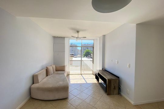 Sala de apartamento à venda com 3 quartos, 78m² em Riachuelo, Rio de Janeiro