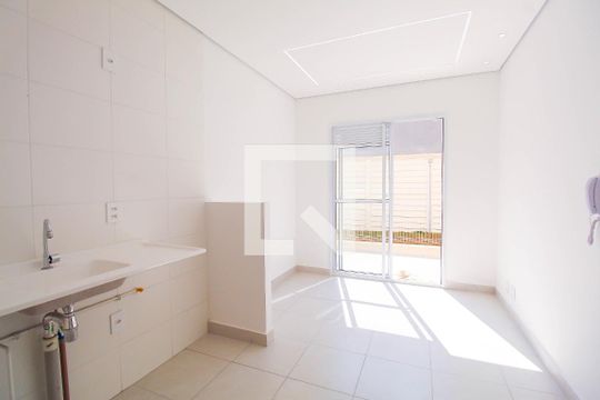 Sala/Cozinha de apartamento à venda com 2 quartos, 48m² em Brás, São Paulo