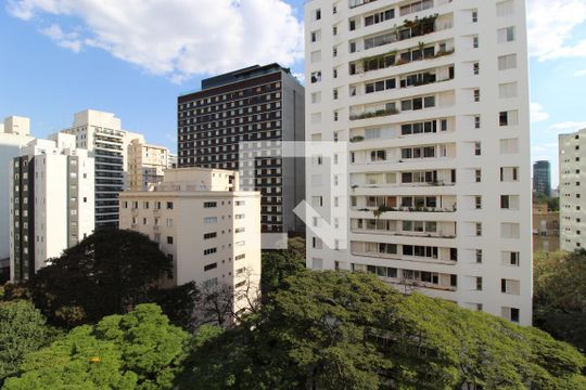 Vista da Sala de apartamento para alugar com 2 quartos, 94m² em Itaim Bibi, São Paulo