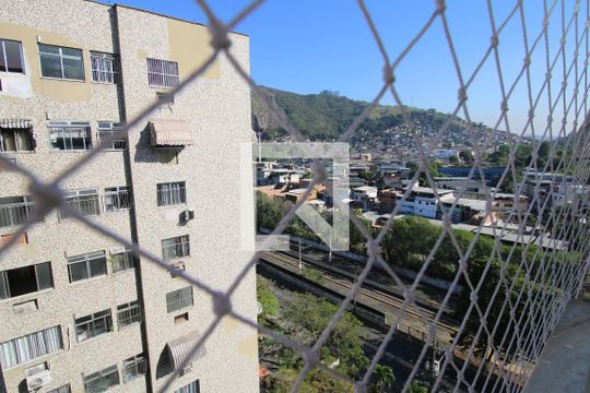 Vista da Sala de apartamento para alugar com 2 quartos, 55m² em Tomás Coelho, Rio de Janeiro