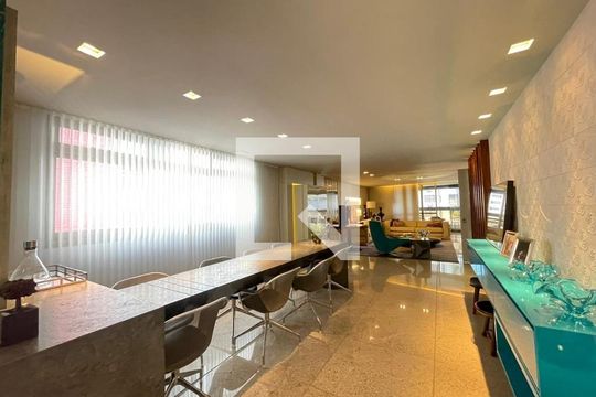 Sala de apartamento à venda com 4 quartos, 276m² em Savassi, Belo Horizonte