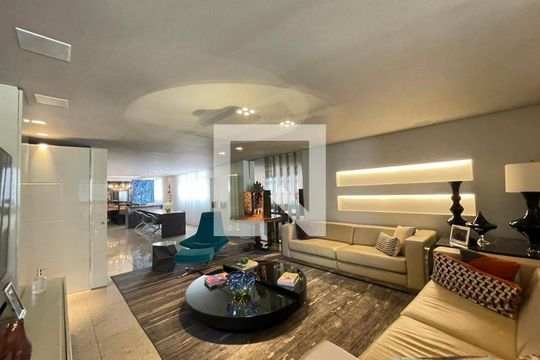 Sala de apartamento à venda com 4 quartos, 276m² em Savassi, Belo Horizonte