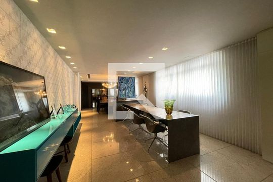 Sala de apartamento à venda com 4 quartos, 276m² em Savassi, Belo Horizonte
