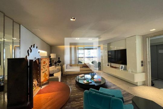 Sala de apartamento à venda com 4 quartos, 276m² em Savassi, Belo Horizonte