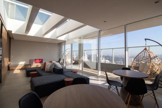 Área gourmet de apartamento para alugar com 1 quarto, 25m² em Butantã, São Paulo
