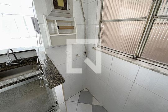 Área de Serviço de apartamento para alugar com 1 quarto, 50m² em Cachambi, Rio de Janeiro