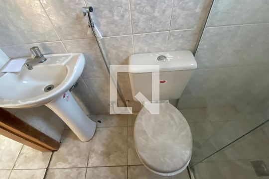 Banheiro Social de apartamento à venda com 2 quartos, 70m² em Nova Granada, Belo Horizonte