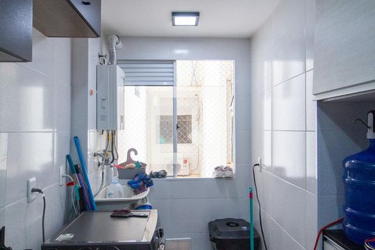 Área de Serviço de apartamento para alugar com 2 quartos, 50m² em Vila Guilherme, Votorantim