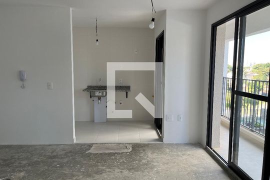 Sala de apartamento à venda com 1 quarto, 47m² em Vila Anastácio, São Paulo