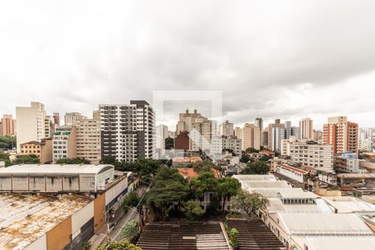 Varanda - Vista de apartamento à venda com 2 quartos, 75m² em Campos Elíseos, São Paulo