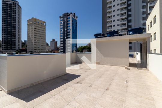 Cobertura - Solário de apartamento para alugar com 1 quarto, 40m² em Santana, São Paulo