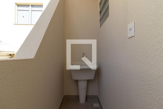 Área de Serviço de apartamento para alugar com 1 quarto, 40m² em Santana, São Paulo