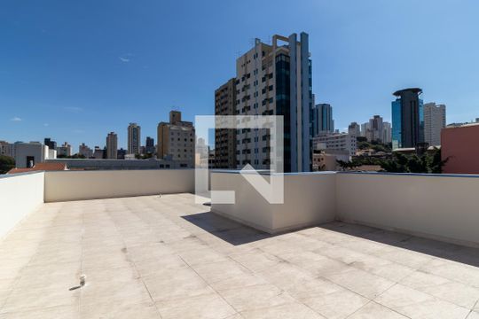 Cobertura - Solário de apartamento para alugar com 1 quarto, 40m² em Santana, São Paulo