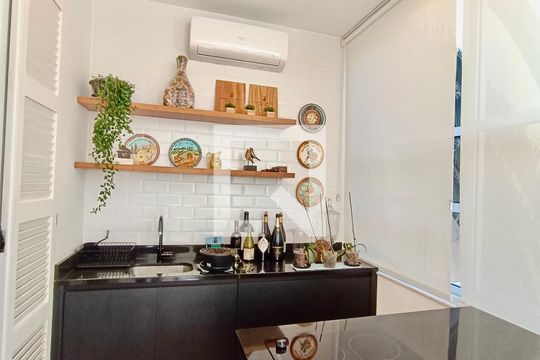 Sala varanda gourmet  de apartamento à venda com 4 quartos, 190m² em Copacabana, Rio de Janeiro