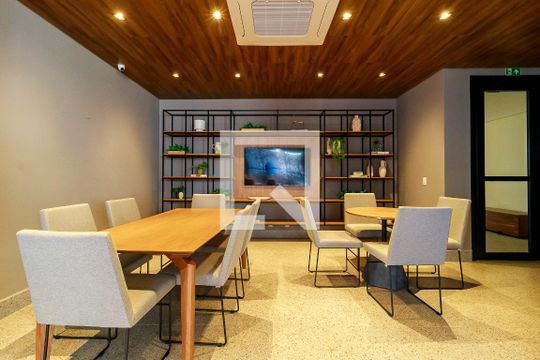 Área Comum de kitnet/studio para alugar com 1 quarto, 26m² em Campo Belo, São Paulo
